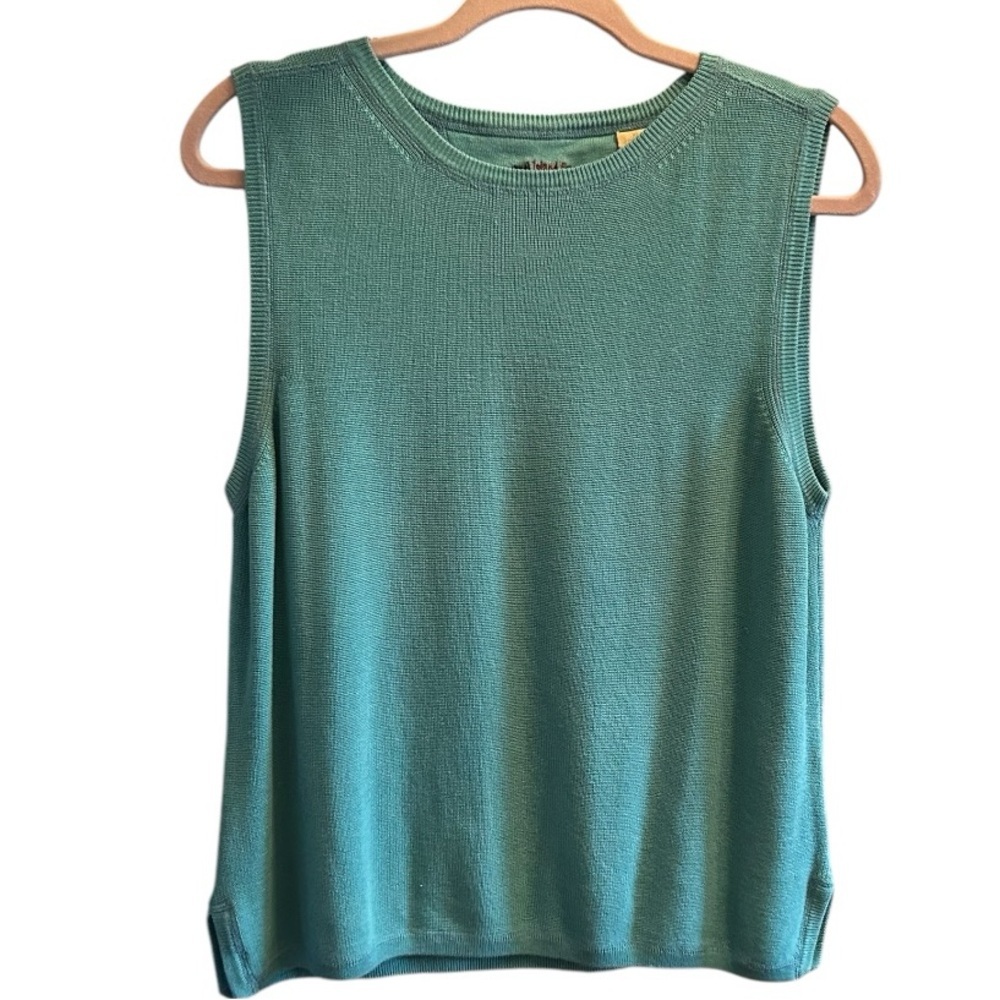 Original Island Silk Sport Vintage Teal Tank Top